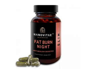 Nanovitae FAT BURN NIGHT METABOLISM BOOSTER 80 kapslí