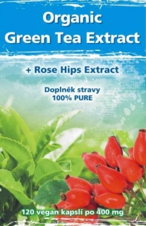  Naturgreen Organic Green Tea 120 kaps.