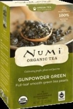Numi čaj bio Zelený Gunpowder, 18 sáčků