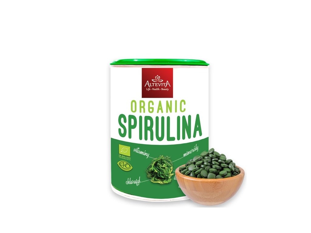Altevita BIO Organic Spirulina 160g - 640 tablet