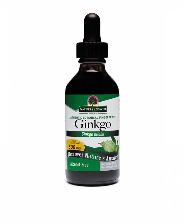 GINKGO BILOBA, 30 ml  Nature´s Answer