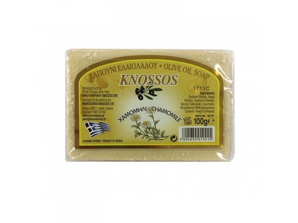 Knossos olivové mýdlo heřmánkové 100 g