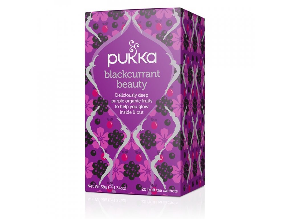 Pukka čaj Blackcurrant beauty, 20 sáčků BIO