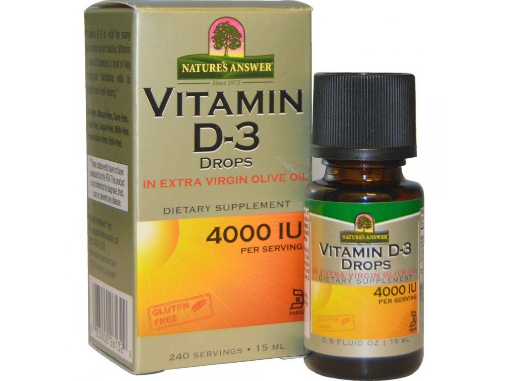 Natures Answer VITAMIN D-3, 15 ml