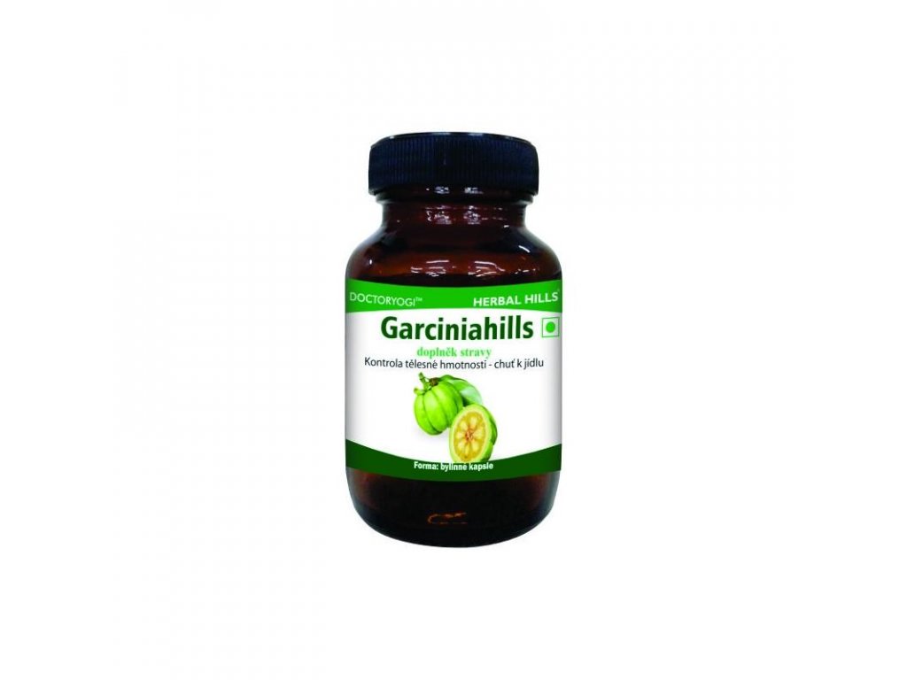 Garciniahills, 60 kapslí, hubnutí, odvodněn