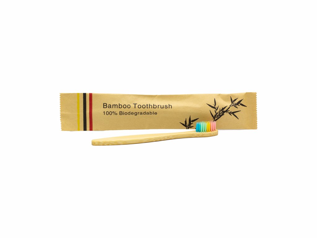 Bambusový dětský zubní kartáček měkký, 1 ks, Day Spa