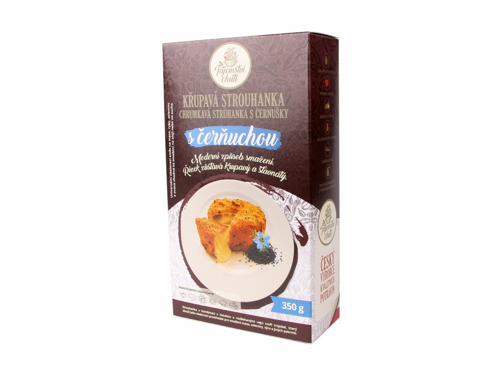 Strouhanka s černuchou setou, 350 g, RAMDAM