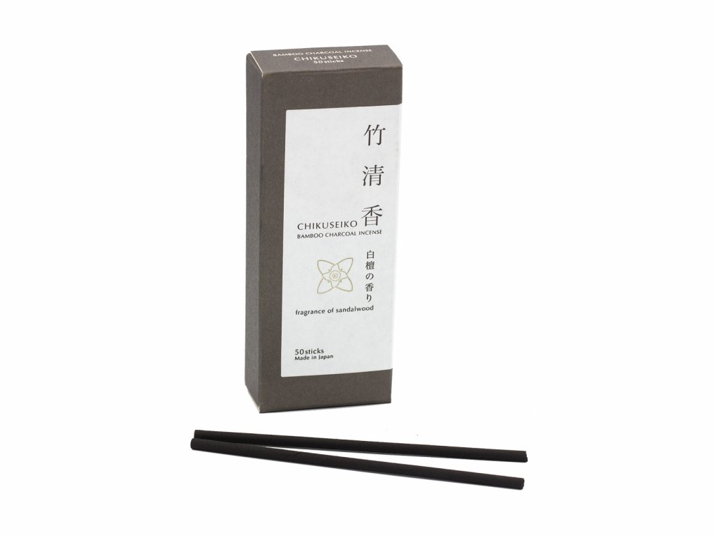  Japonské vonné tyčinky Santal, 50 ks, Chikuseiko