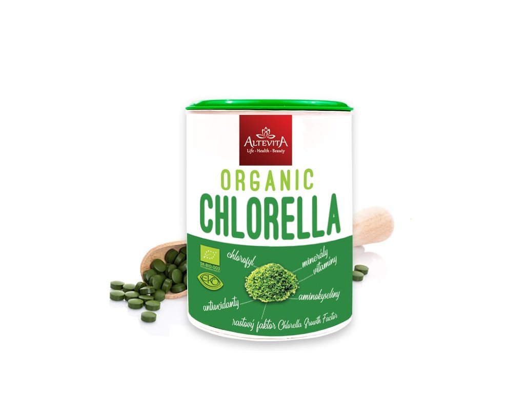 Altevita BIO Organic Chlorella 160g - 640 tablet