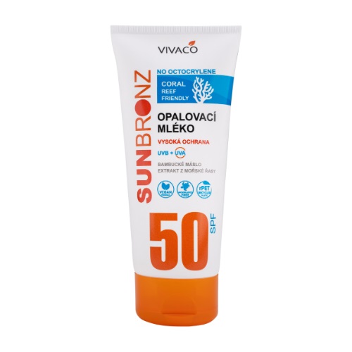 Opalovací mléko SUN BRONZ SPF 50 - Coral Friendly 200ml