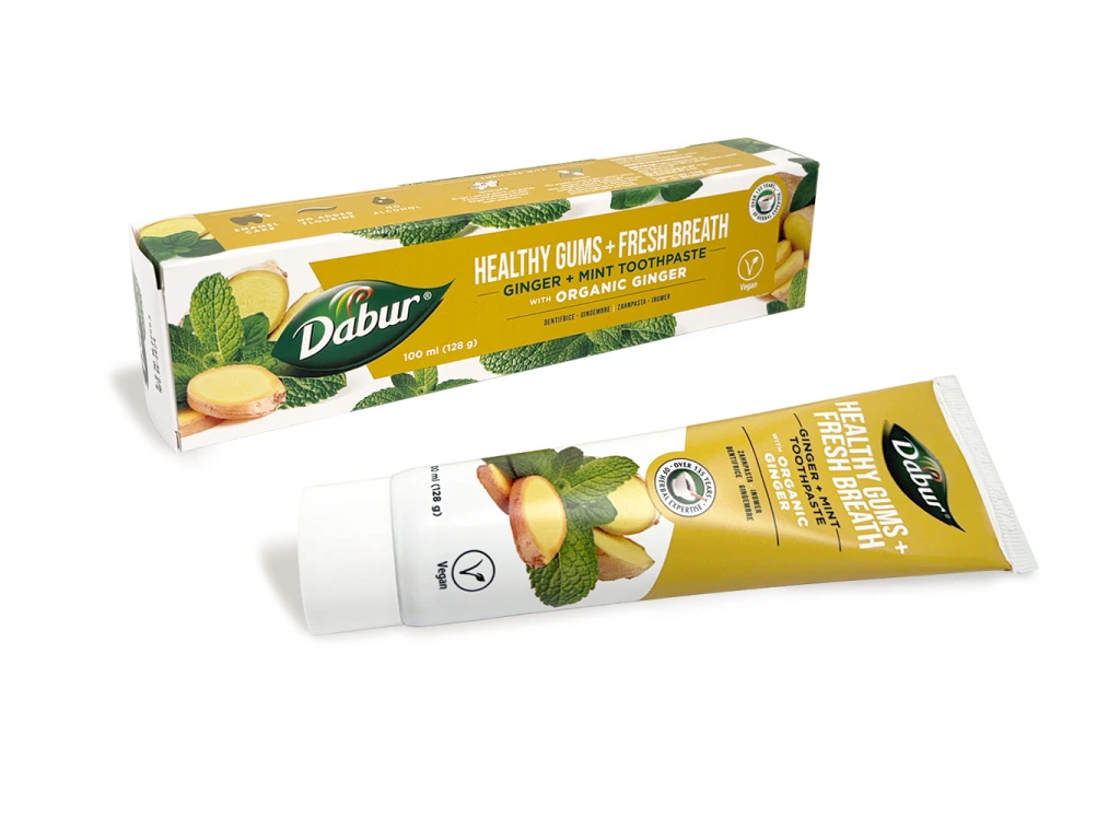  Zubní pasta Zázvor & Máta, 100 ml, Dabur