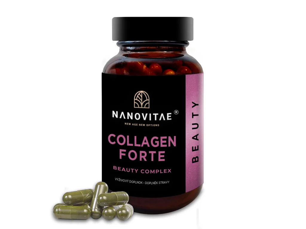 Nanovitae COLLAGEN FORTE BEAUTY COMPLEX 160 kapslí