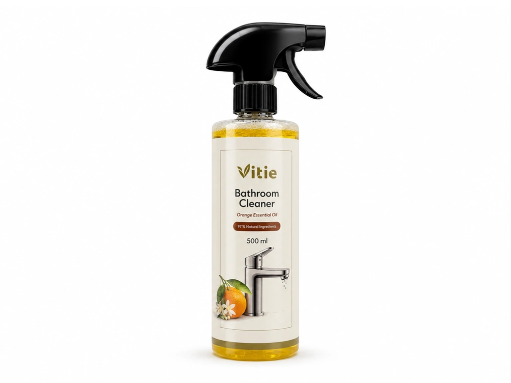 Čistič koupelny Pomeranč s přírodními složkami, 500 ml, Vitie