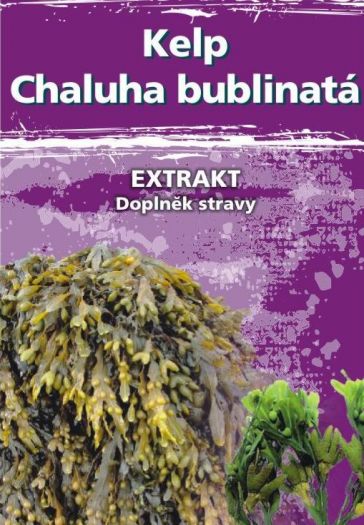 Naturgreen Kelp - Chaluha bublinatá organický jód 120 kapslí