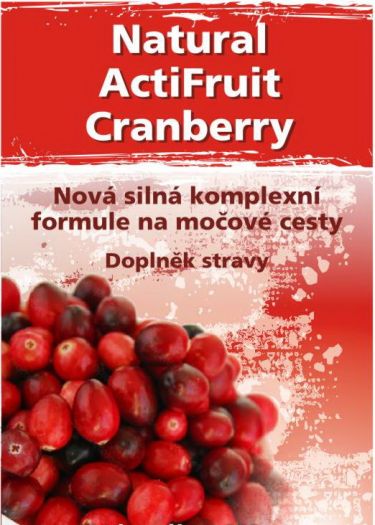 Naturgreen Natural ActiFruit Cranberry 120 kapsl. 