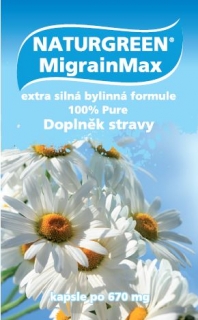 Naturgreen MigrainMax 60 kapslí