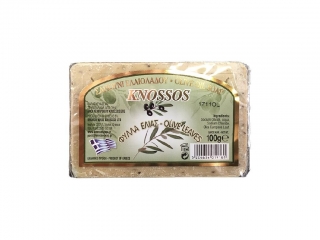 Knossos olivové mýdlo s olivovými listy 100 g