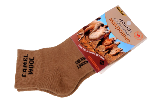Ponožky froté velbloudí vlna