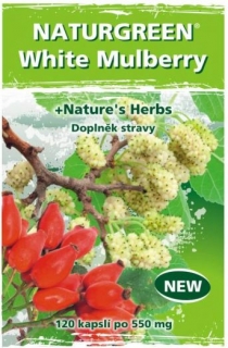 Naturgreen WhiteMulberry 120 kaps.