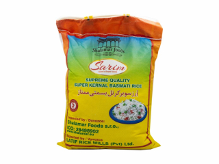 Rýže Basmati výběrová,  5 kg, Sarim