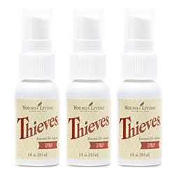 Young Living Čisticí sprej Thieves (Zloději) 3 ks